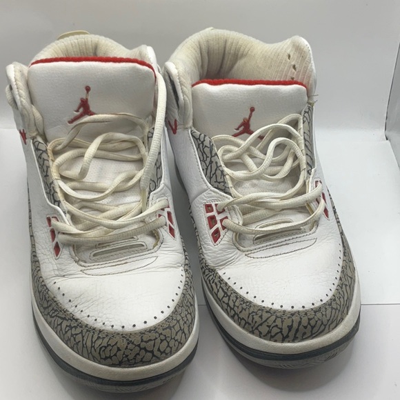 Nike Jordan 2.5 Team Shoes Men's Size 10.5 331987-161 White Red (2008) - Picture 5 of 6